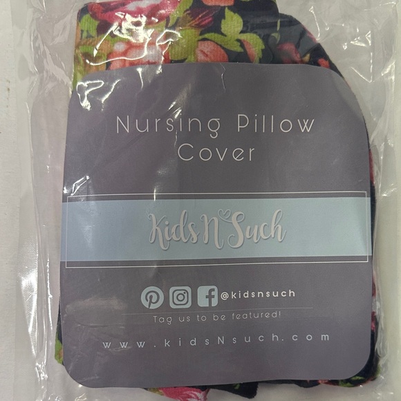 Kids N Such Floral Nursing Pillow Cover - Picture 1 of 2